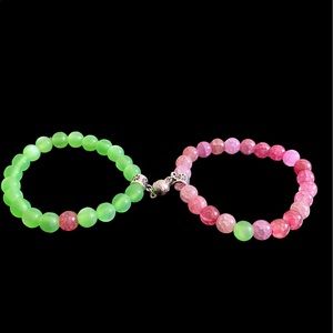 Handmade friendship bracelet.